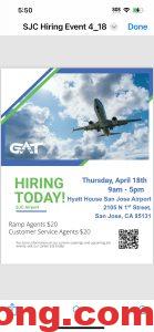 sanjose機場招人-多工網(wǎng)