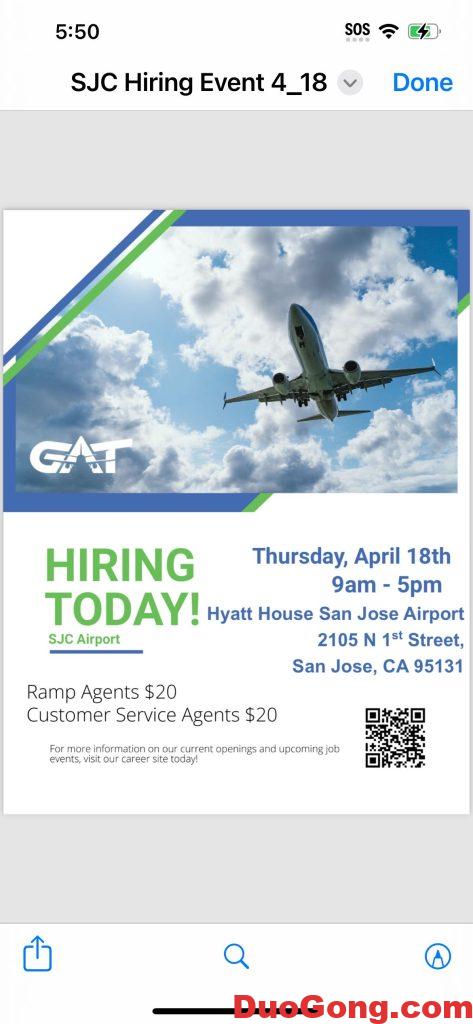 圖片[1]-sanjose機場招人-多工網(wǎng)